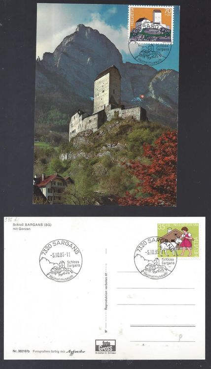 MAX-Karte SARGANS | Acheter sur Ricardo