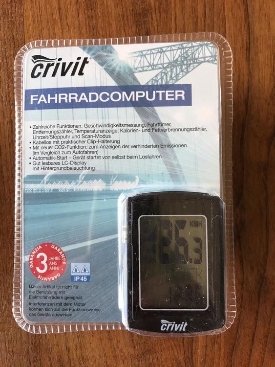 Crivit Bike Computer Ip45 Licznik Rowerowy Crivit Ip45 7920601804 Oficjalne Archiwum Allegro