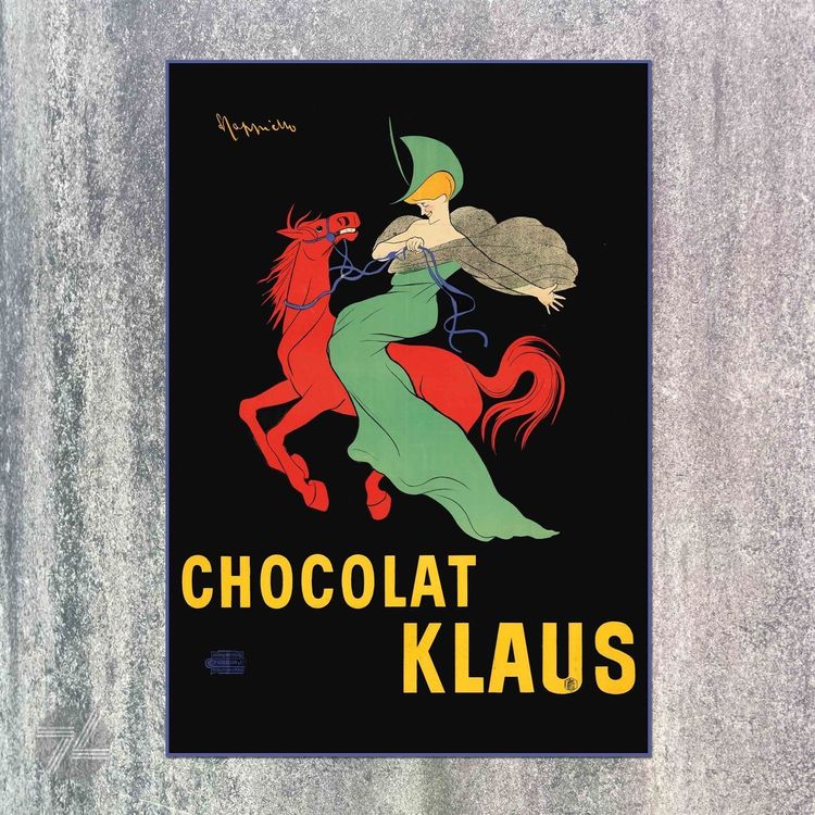 CHOCOLAT KLAUS CH Plakat Poster Repro 1