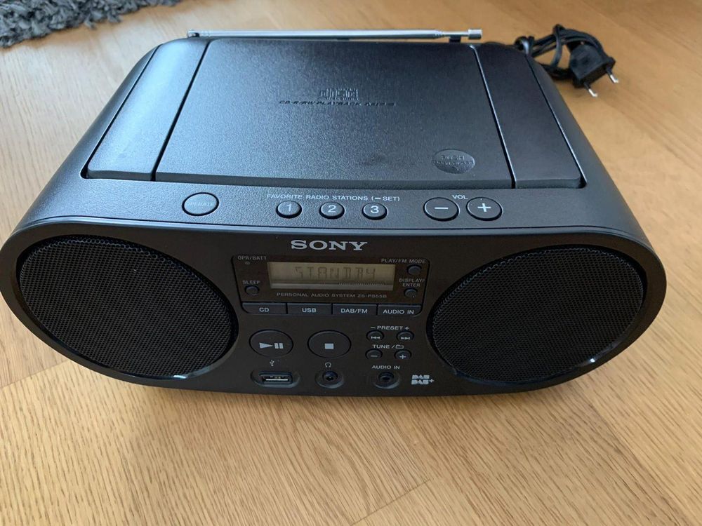 SONY ZSPS55B Boombox (DAB+, FM) Kaufen auf Ricardo