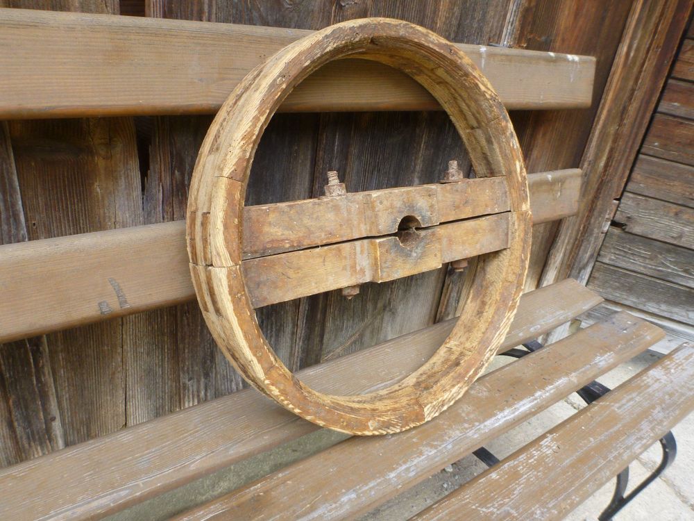 Scheunenfund antikes Holzrad | Kaufen auf Ricardo