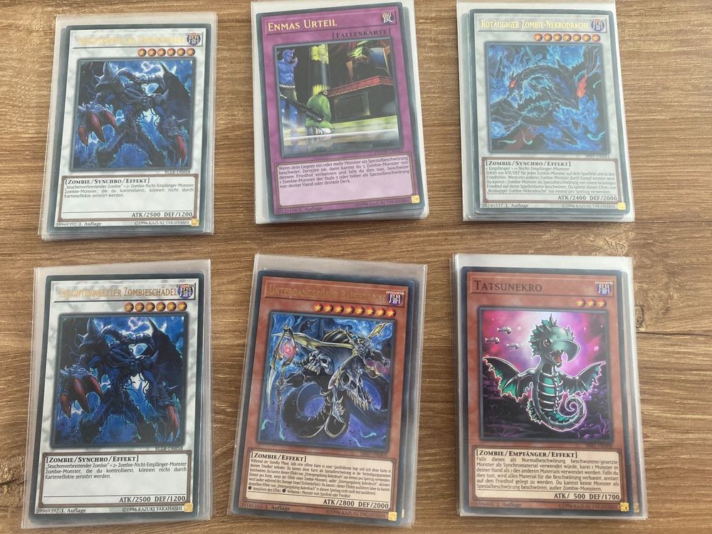 Yugioh Zombie Karten für Deck 42 Stück | Kaufen auf Ricardo