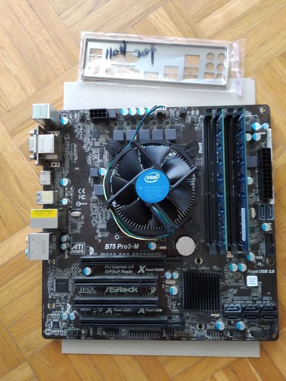 Asrock b75 pro3 m не запускается