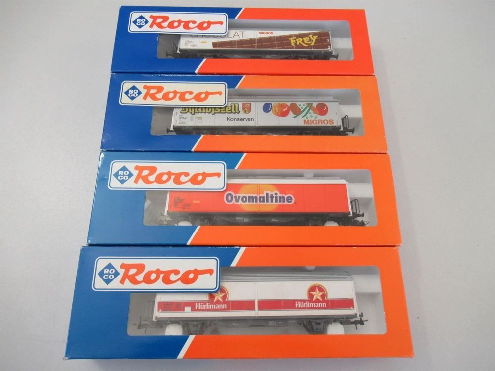 Roco SBB 4 Güterwagen DC H0 Kaufen auf Ricardo