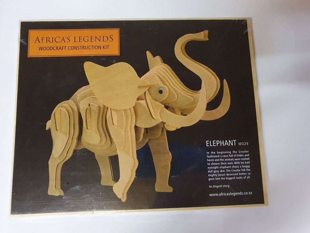 Elefant Africas Legends Woodcraft Kit Kaufen auf Ricardo