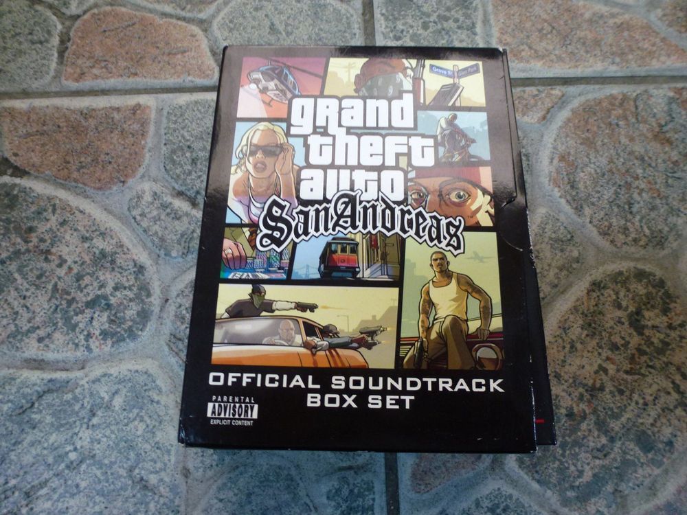 GTA San Andreas Soundtrack BOX CD  Kaufen auf Ricardo