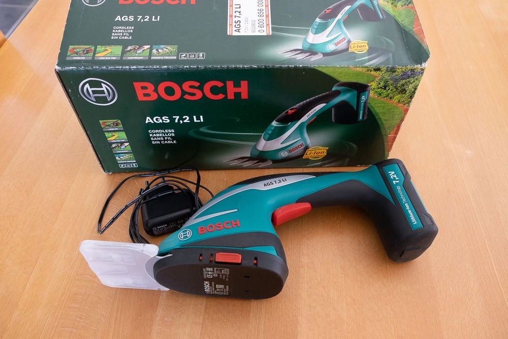 Bosch Ags 7 2 Li Messer Schärfen Bosch AGS 7,2 LI Akku Grasschere | Kaufen auf Ricardo
