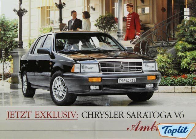 PROSPEKT CHRYSLER SARATOGA V6 AMB - 1994 1