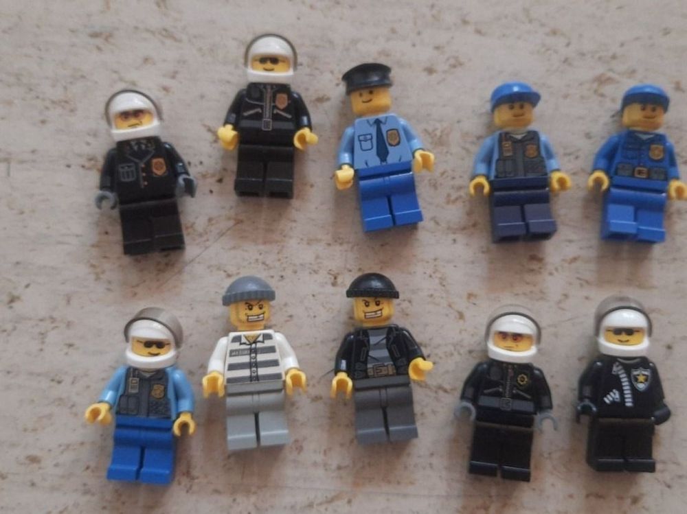 Lego Duplo Figur Polizist Polizei Figuren Auto Mann Junge Mutter Vater NEU 169