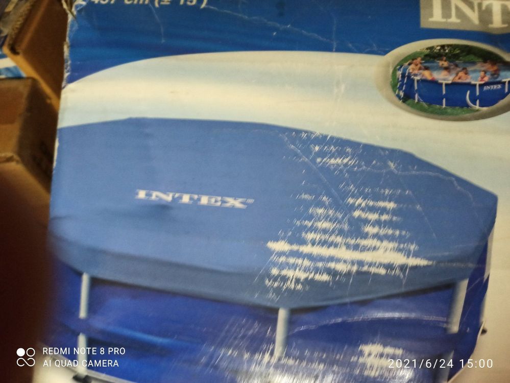 Adeckung für Schwimming Pool 457 cm Neu | Kaufen auf Ricardo