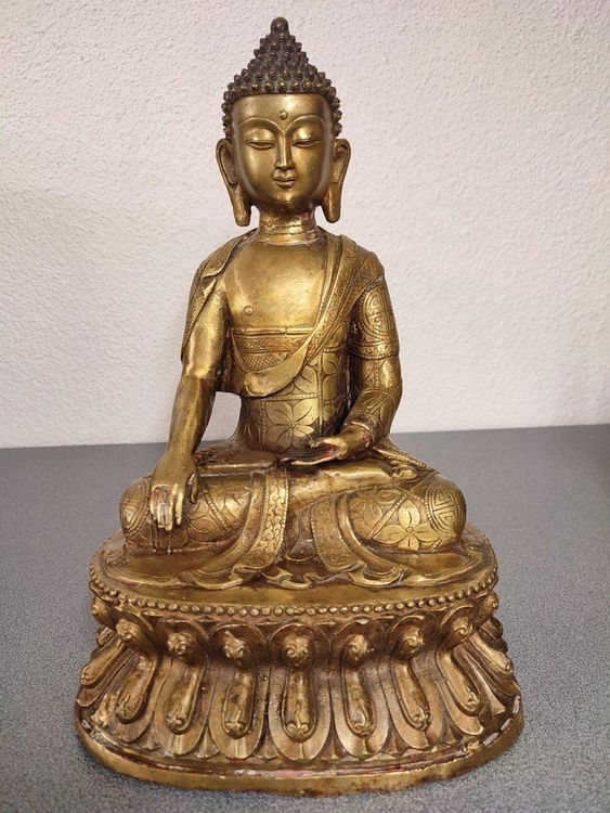 Grosser älterer Buddha, Sino-Tibetisch | Kaufen Auf Ricardo