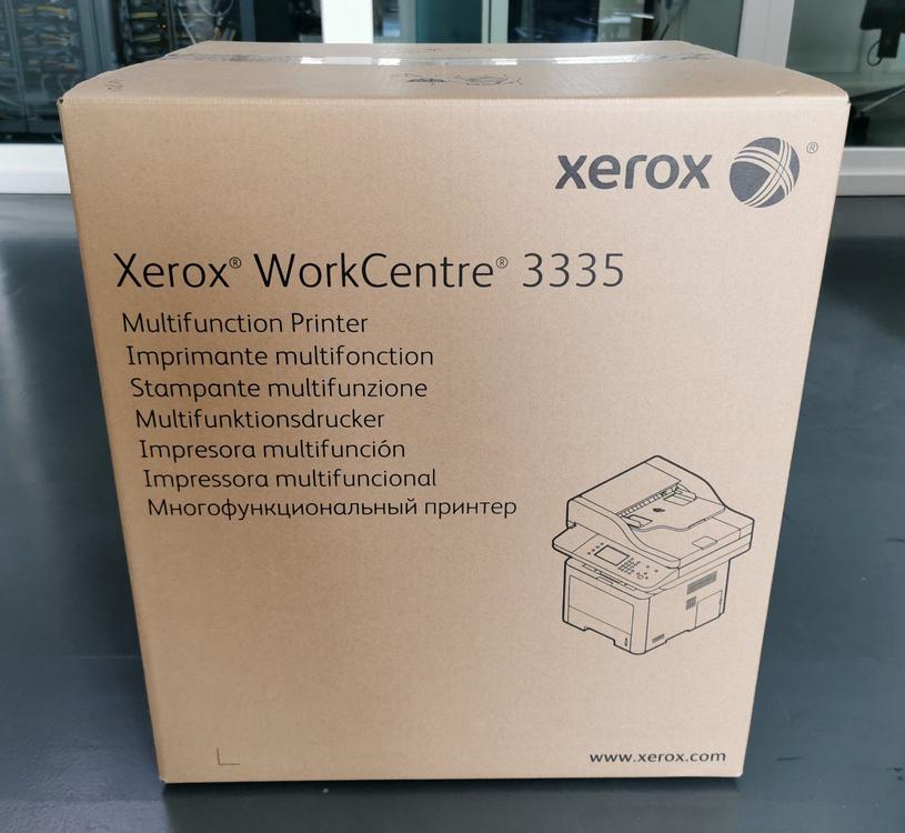 Как включить принтер xerox workcentre 3335