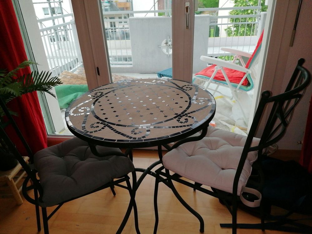Balkon Tisch mit 2 Stühlen Kaufen auf Ricardo