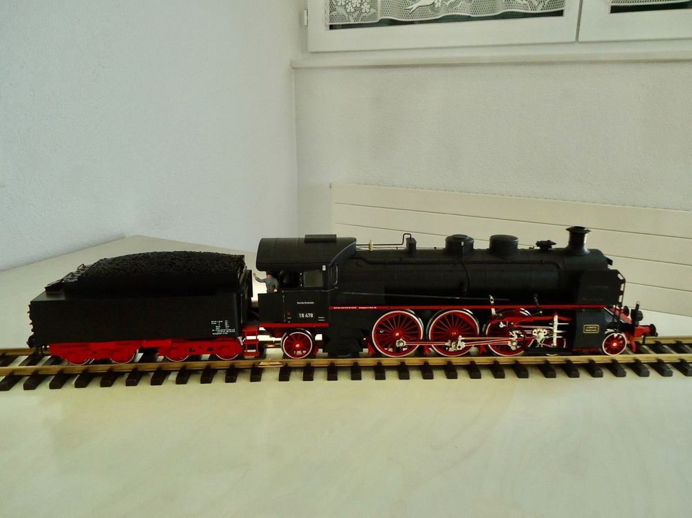Märklin 54561 Échelle 1 Locomotive à Vapeur BR18.4 Son Numérique Ovp comme Neuf