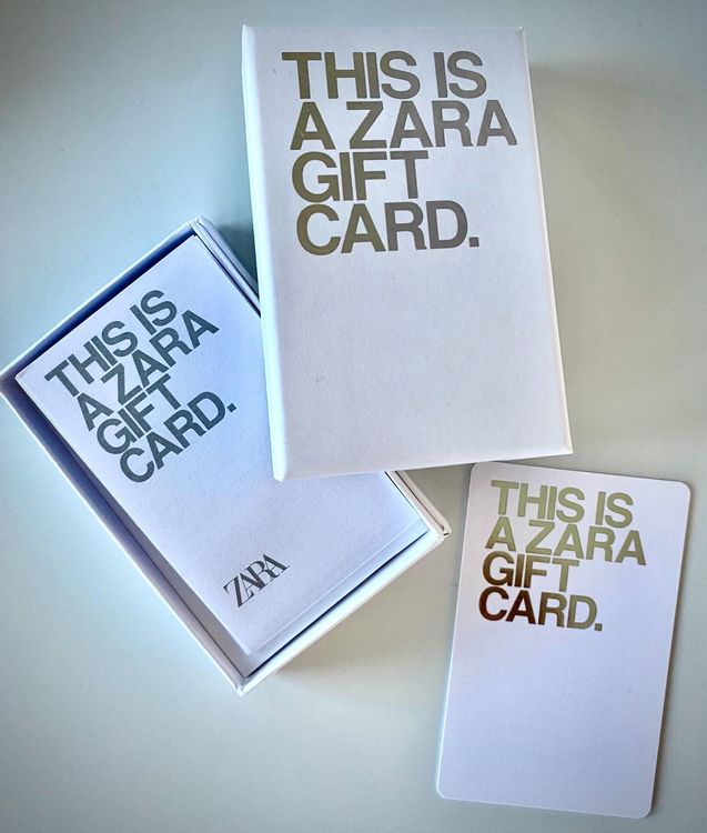 Gutschein „ZARA“ Kaufen auf Ricardo