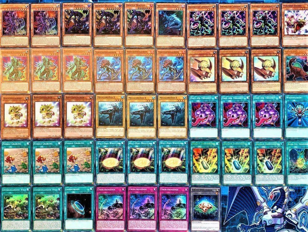Yugioh Dino Deck Core 46 Karten Kaufen auf Ricardo