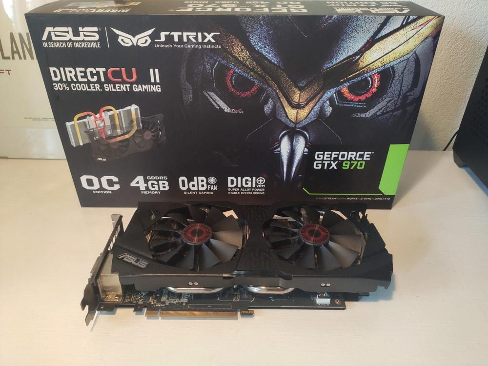 Gtx 970 asus strix обзор