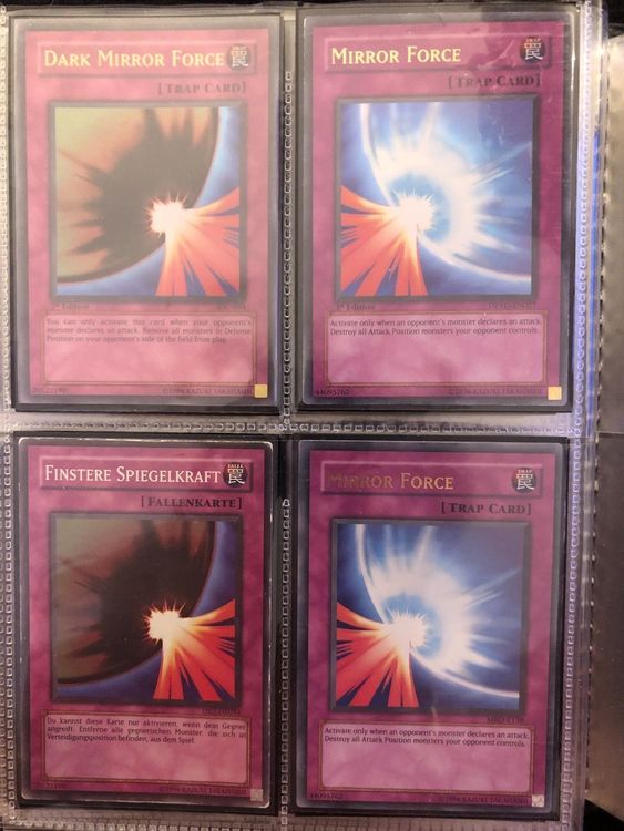 Mirror Force + Dark Mirror Force 1st Kaufen auf Ricardo