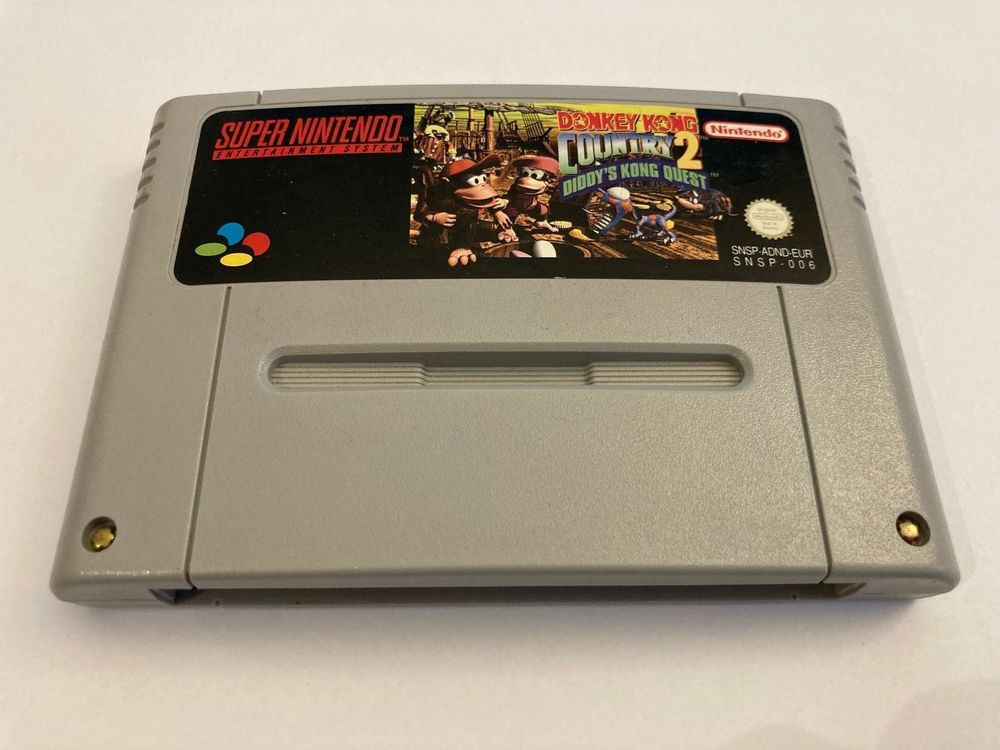 SNES Spiel - Donkey Kong Country 2 1