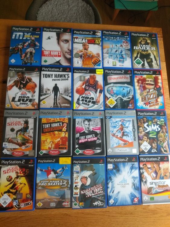 20 Spiele für Playstation 2 (PS2) Kaufen auf Ricardo