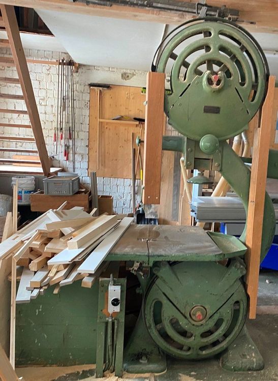 bandsäge auf rollen