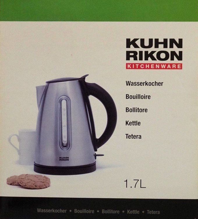 kuhn rikon wasserkocher 1.7 l