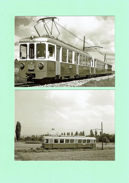 5x Ansichtskarten - Birsigthalbahn BTB | Kaufen auf Ricardo