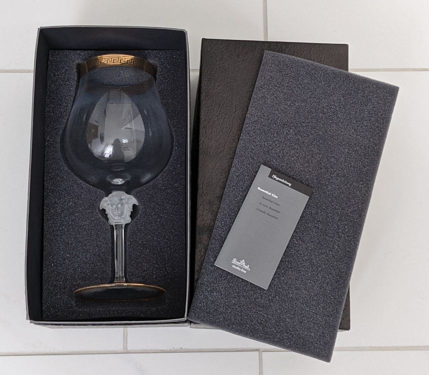 Versace Glas Rosenthal, Cognac/Brandy Kaufen auf Ricardo