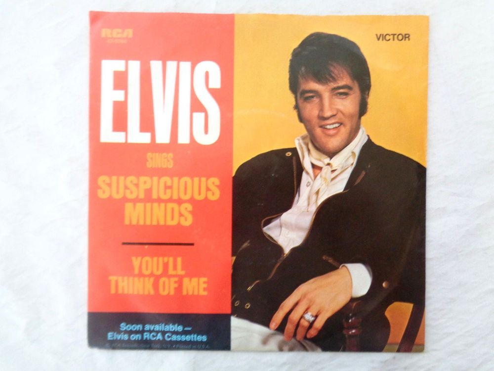 Elvis Presley - Suspicious Minds Single | Kaufen auf Ricardo