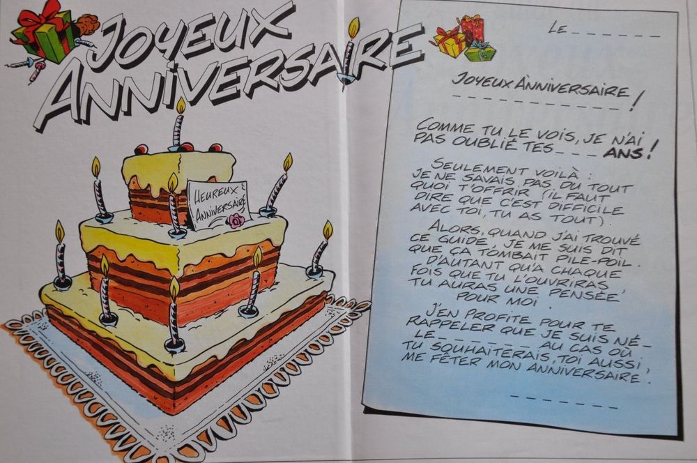 Le Guide Du Joyeux Anniversaire En Kaufen Auf Ricardo