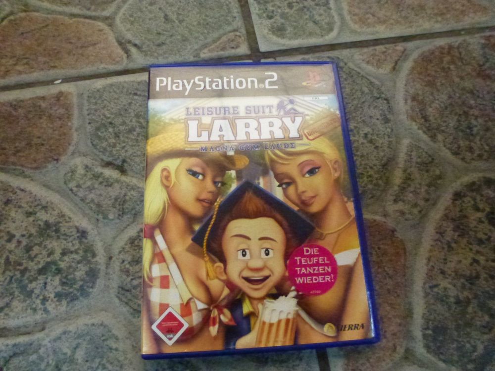 Jeu Leisure Suit Larry Magna Cum Laude PS2 - Version PAL Française Complète - Bon état - PlayStation 2