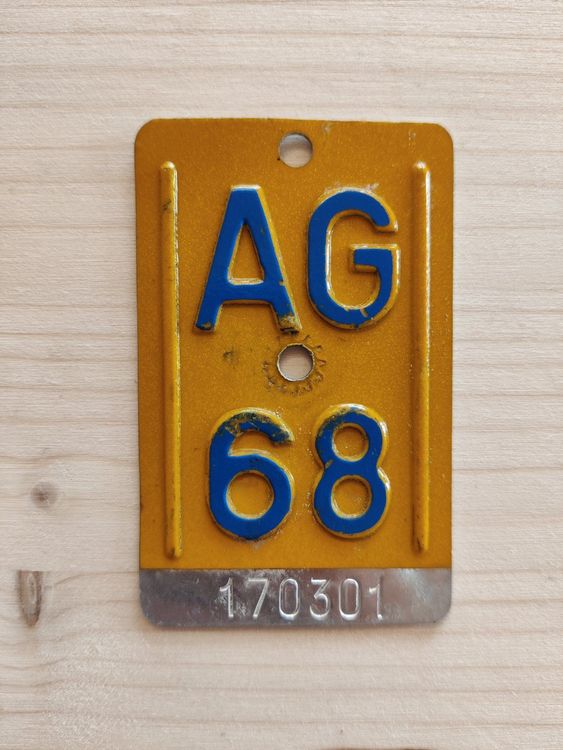 Mofanummer Nummernschild AG 68 Kaufen Auf Ricardo mofanummer-nummernschild-ag-68-kaufen-auf-ricardo