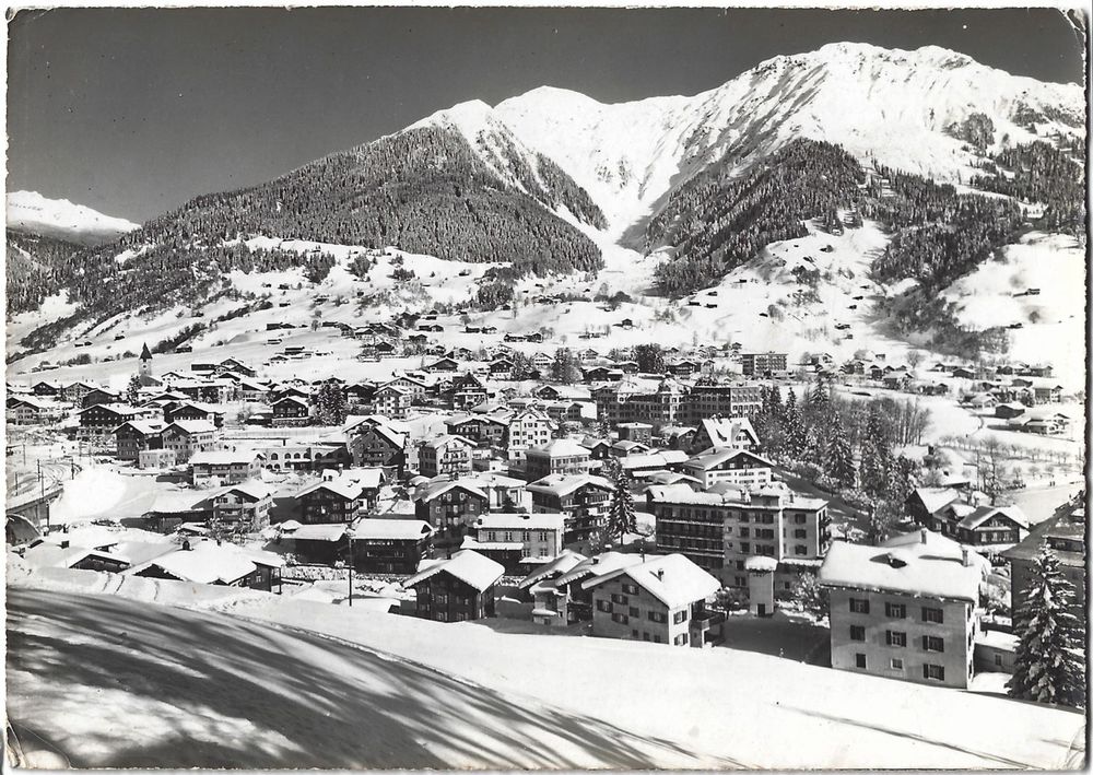 KLOSTERS mit Alpelti im Winter, 1960 ca Kaufen auf Ricardo