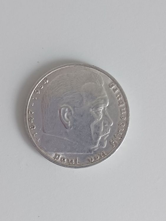 Münze Paul von Hindenburg 18471934 Kaufen auf Ricardo