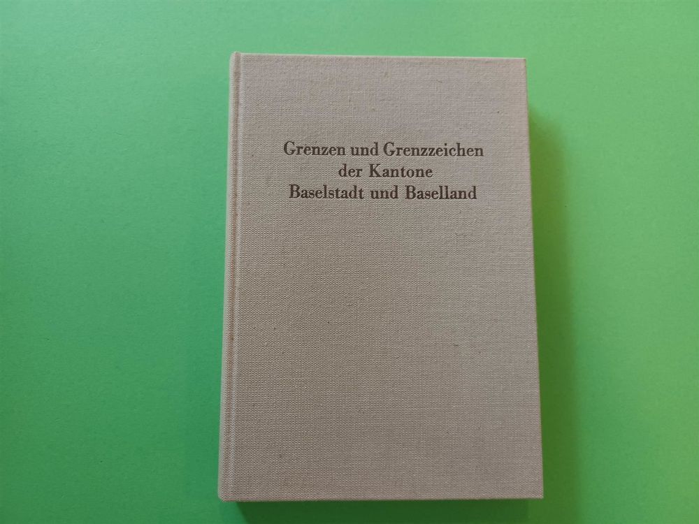 Grenzen Grenzzeichen Basel Baselland Kaufen auf Ricardo