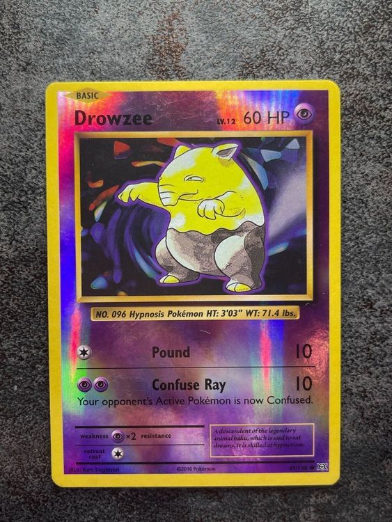 Drowzee reverse holo XY Evolutions Kaufen auf Ricardo