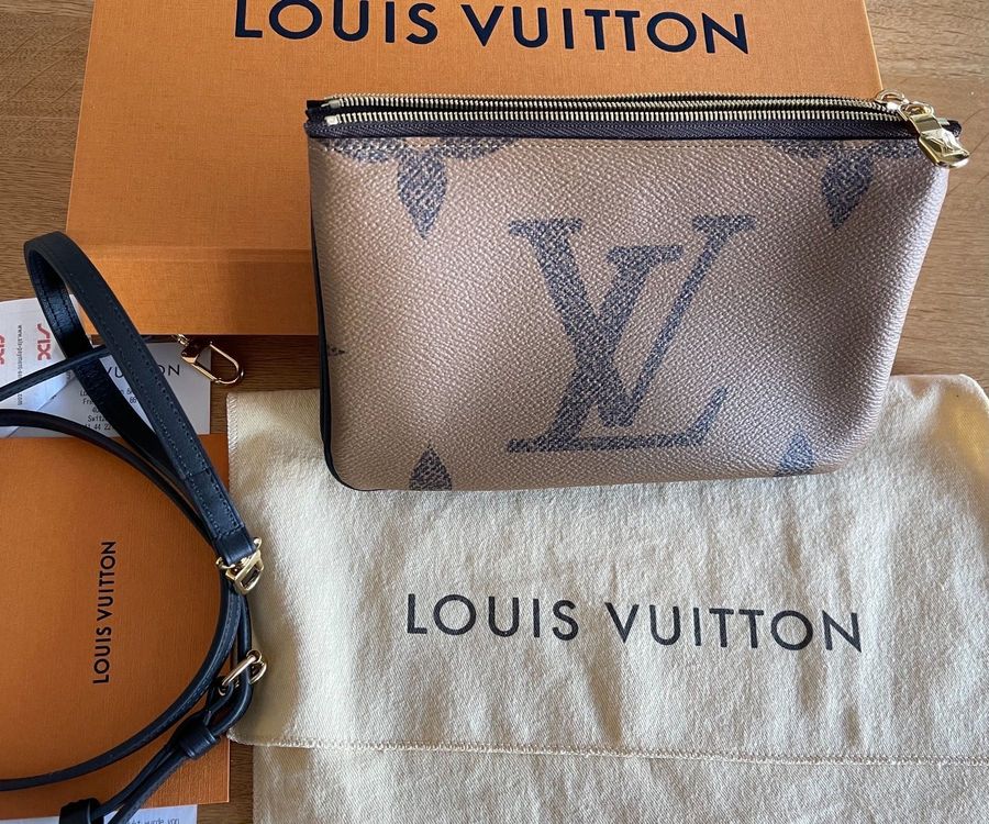 Louis Vuitton Crossbody Double Zip pochette FULLSET NEU Kaufen auf