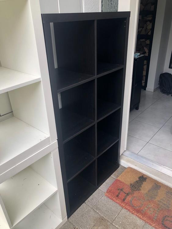 Schwarzes Kallax Regal von IKEA Kaufen auf Ricardo