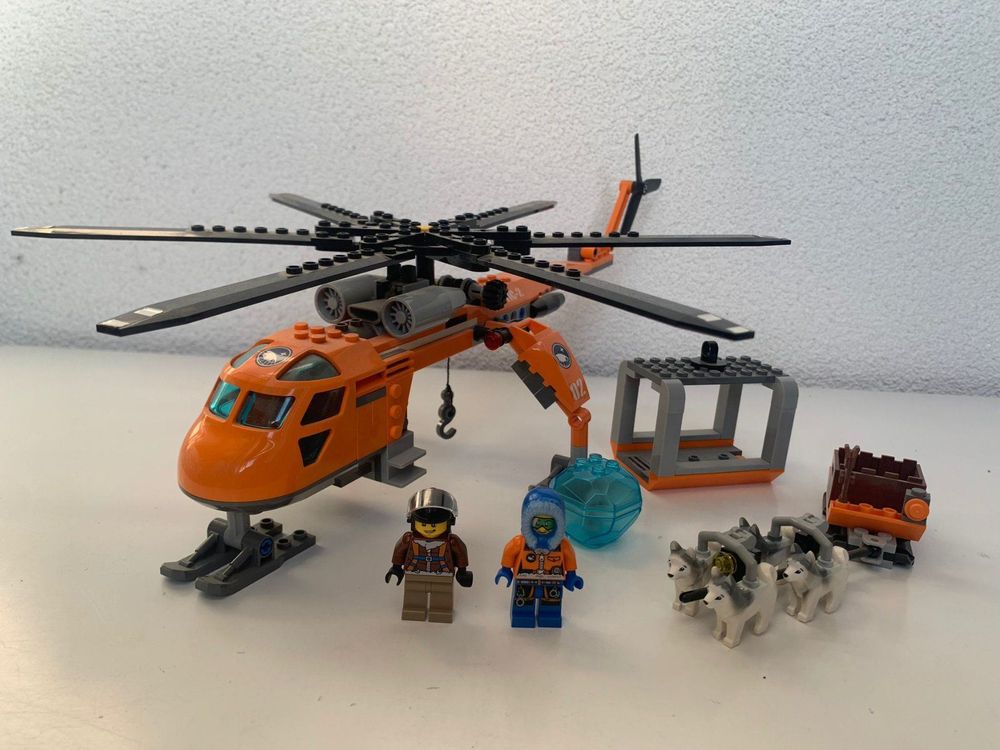 lego arctic helicrane