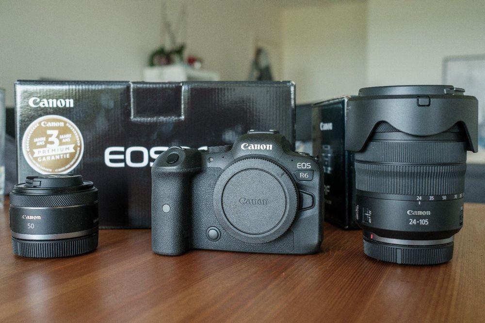 Canon R6 with 2 RF lenses & EF adapter Kaufen auf Ricardo