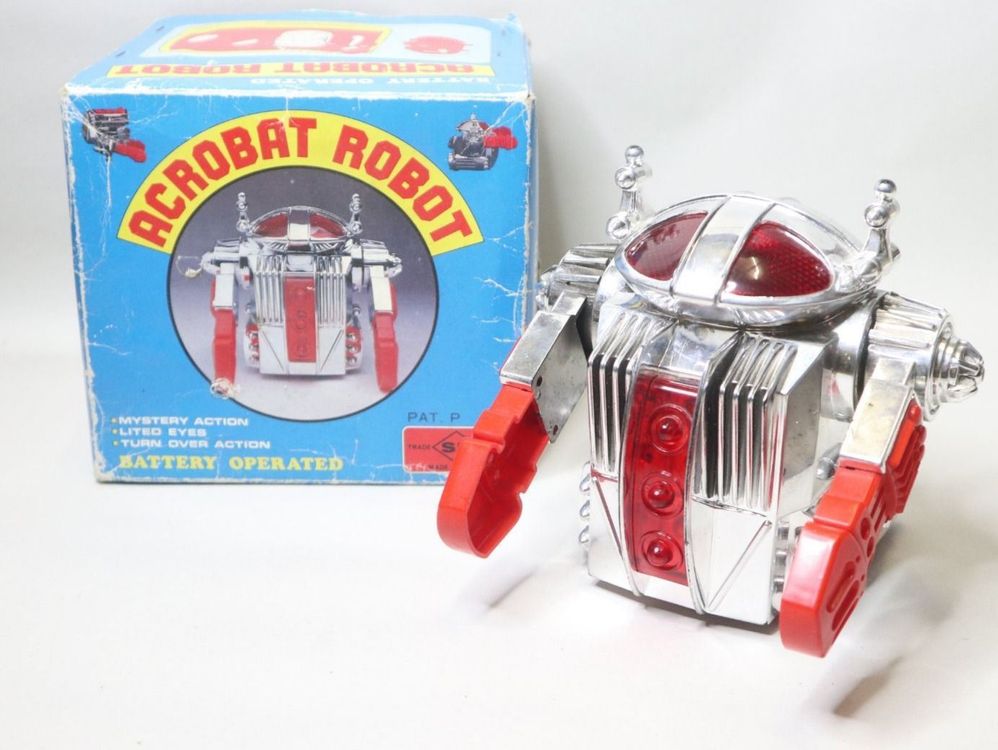 70's Roboter Acrobat Robot Mystery Actio 1