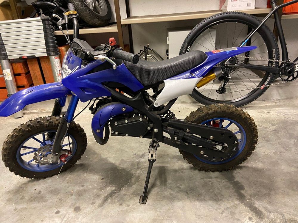 Pocketbike 49ccm, wenig gebraucht. Kaufen auf Ricardo