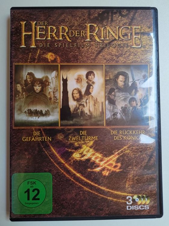 Der Herr der Ringe DVD Trilogie Kaufen auf Ricardo Der Herr der Ringe DVD Trilogie Kaufen auf Ricardo