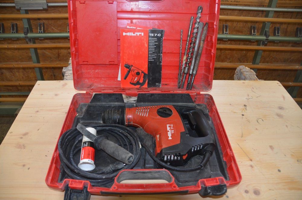 1 Perforateur HILTI TE7C - Frais de vente judiciaire 14.... - 85971072-119