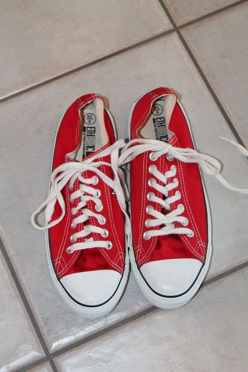 converse rouge 39