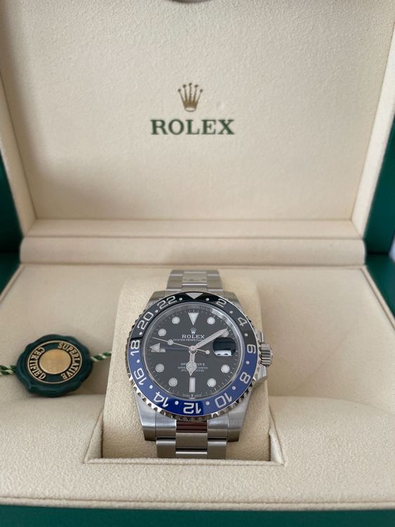Rolex GMT Master II Batman Modell 2021 Kaufen auf Ricardo