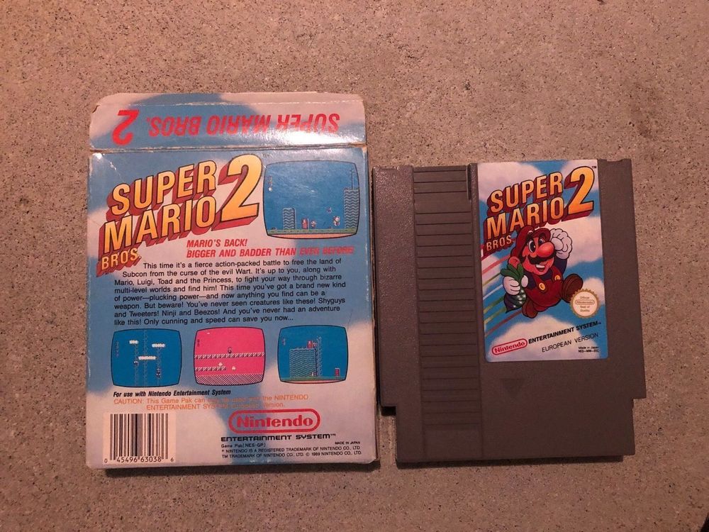 Nintendo NES super mario bros 2 | Kaufen auf Ricardo