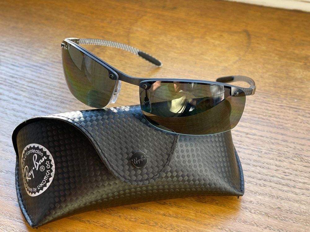 新品　Ray-Ban TECH carbon fiber Collection Ray Ban Tech Carbon Fibre Collection Ray Ban Tech Carbon Fibre