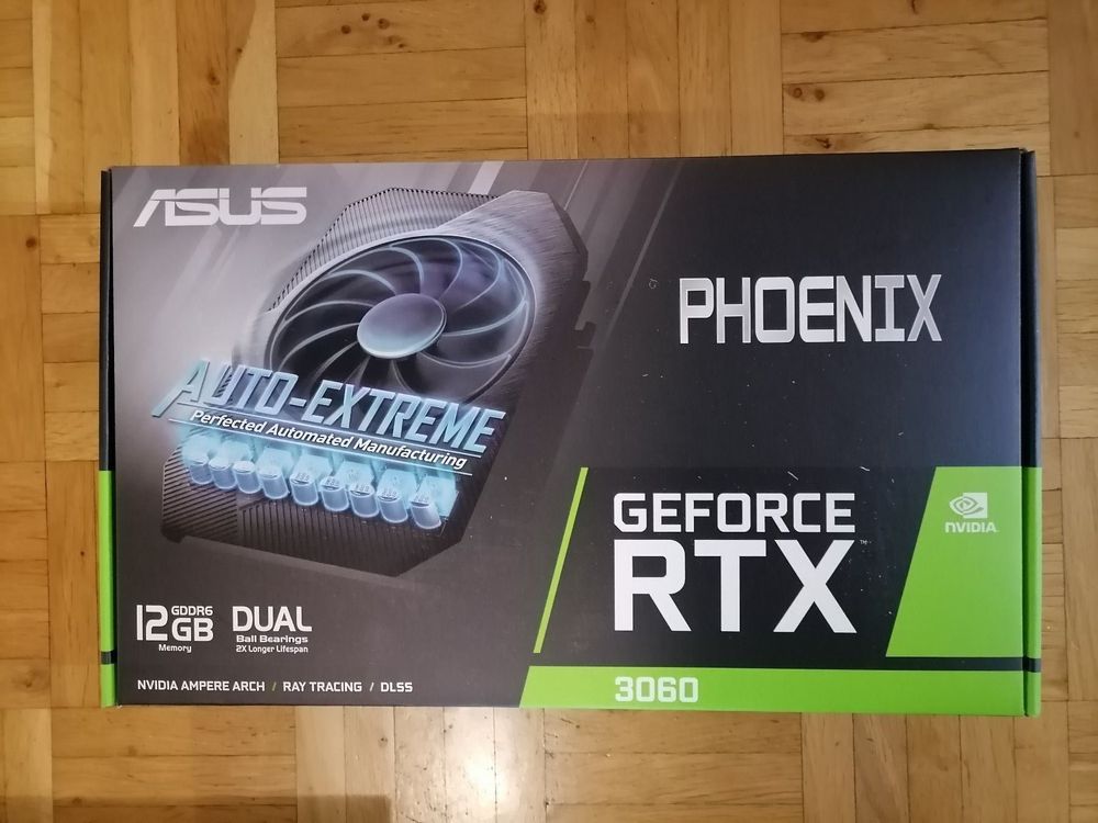 ASUS GeForce RTX 3060 Phoenix V2 12G LHR | Kaufen auf Ricardo