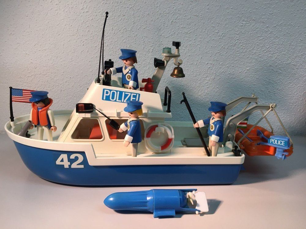 Playmobil Polizeischiff 3539 | Kaufen auf Ricardo